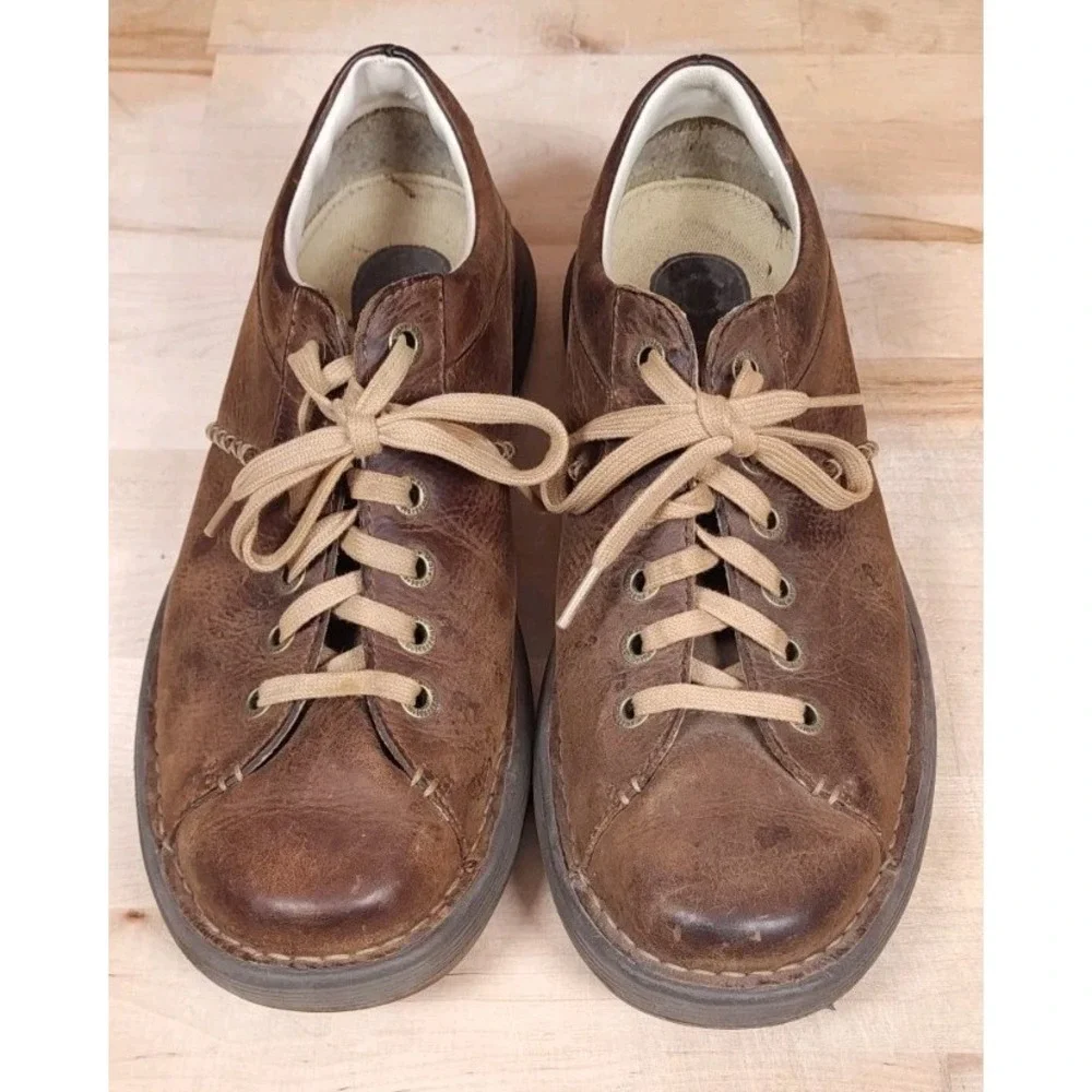 Dr Martens Mens Size 11 Shoes Oxford Leather Lace Up Brown 12478 Airwair‎